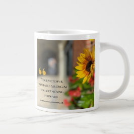 Din seger är oundviklig jumbo mugg