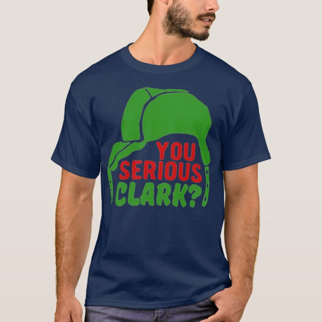 Din seriösa Clark T Shirt (Framsida)