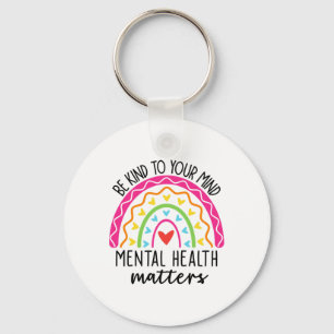 Din sinne leopard Rainbow Mental Health Pr Nyckelring