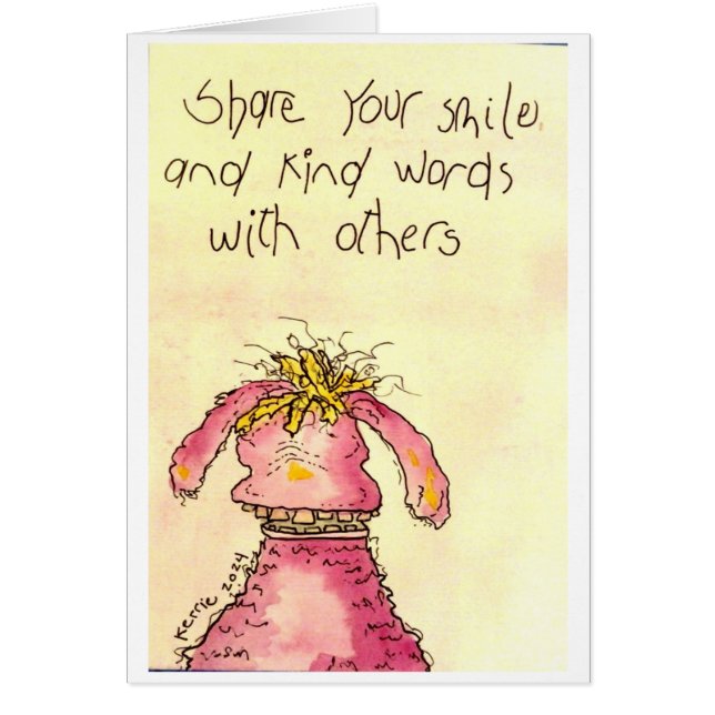  din sjömil hälsningskort (Framsidan)