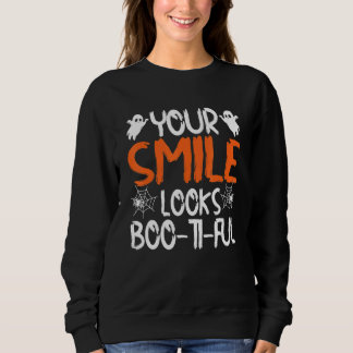 Din sjömil ser ut som Boo Ti Ful Dentist Halloween T Shirt