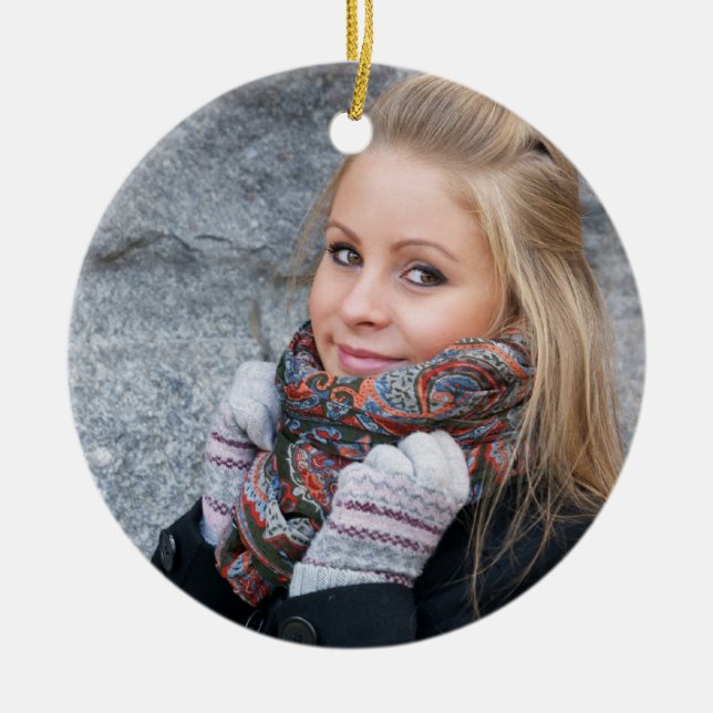 Din skapelse - SRF Julgransprydnad Keramik (Framsidan)