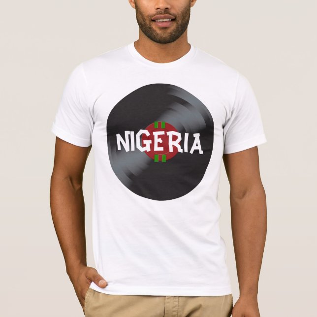 Din skräddarsy rekord- T-tröja - T-shirt (Framsida)