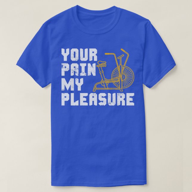 Din smärta min glädjestöd, Assault Bike T Shirt (Design framsida)