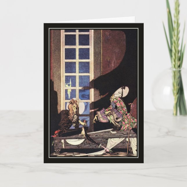 Din Soul av Kay Nielsen Halloween Kort (Framsida)