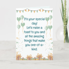 Din Speciella dag Helgkort