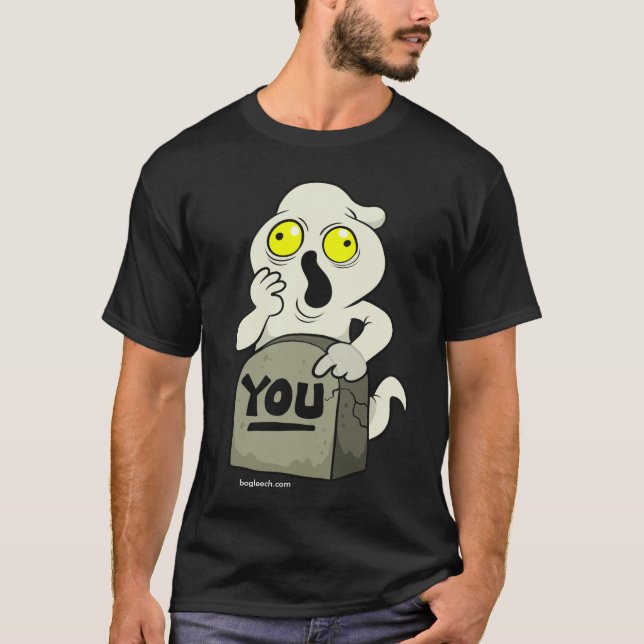 Din spöke tee shirt (Framsida)
