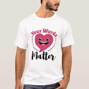 Din språkpatologi för Ord Matter SLP Tal T Shirt