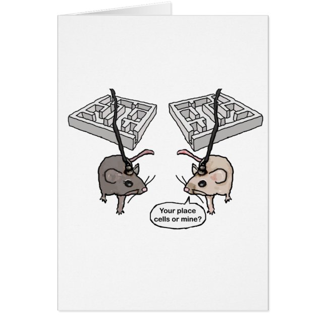 Din Ställe (celler) eller min? Hälsningskort (Framsidan)