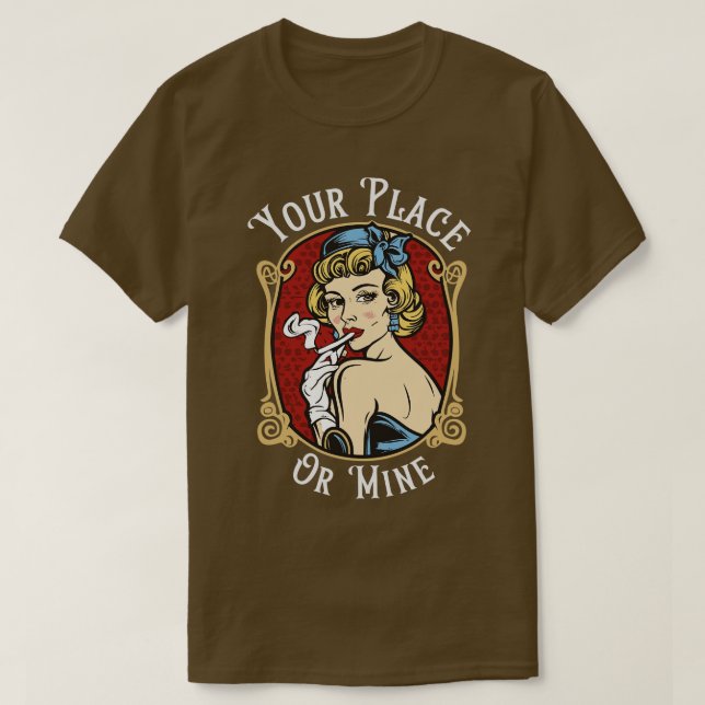 Din Ställe eller min 1 T Shirt (Design framsida)