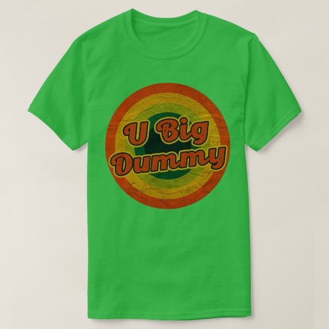 din stora dumskalle t shirt (Design framsida)