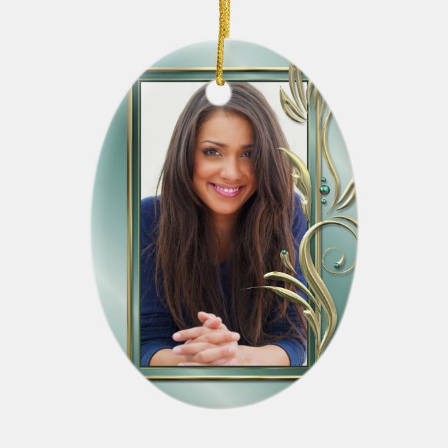 Din Studenten-skapelse - se Tillbaka - SRF Julgransprydnad Keramik (Framsidan)