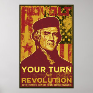Din sväng för Revolution Poster