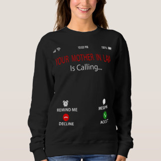 Din Svärmor kallar Sarkastic Mor T Shirt