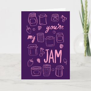 DIN SYLT Cute Burk Illustration Valentines day Kort