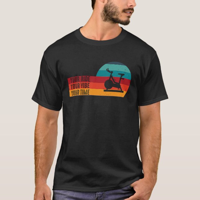 Din syn på din tidsretro Bicycle Gym Sp T Shirt (Framsida)