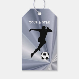 Din Tack för en stjärnig fotbollsspelare Presentetikett