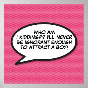 Din Tal-Roligt för meddelandebubblor, Retro Teckna Poster