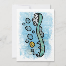 Din tandborste gav dig ett hälsningskort kort