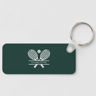 Din Tennis Klubb Namn Team Swag-Anpassningsbar Nyckelring