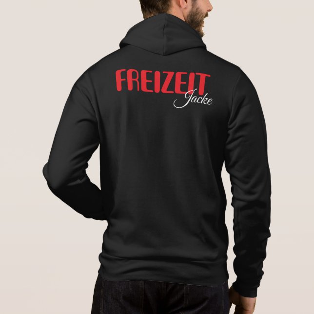 Din text - exempel: Fritidsjacka T Shirt (Baksida)