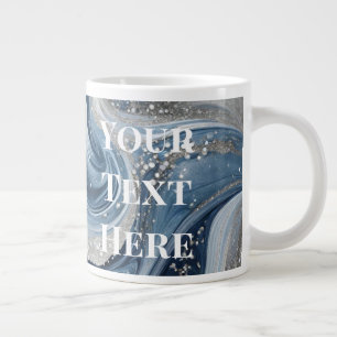 Din text här, Jumbo Mugg Anpassningsbar Text Mugg