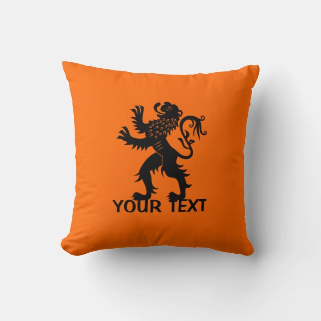 Din Text - Holland Lion Kudde (Framsida)