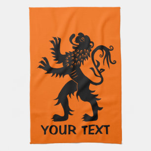 Din text - lejona Holland Kökshandduk