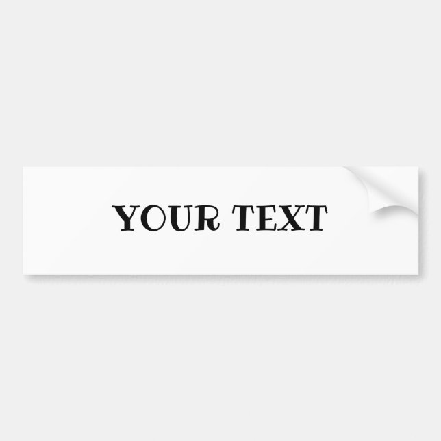 Din text"Ribeye" stilsort Bildekal (Framsidan)