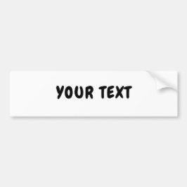 Din text "Tuggig font" Bildekal