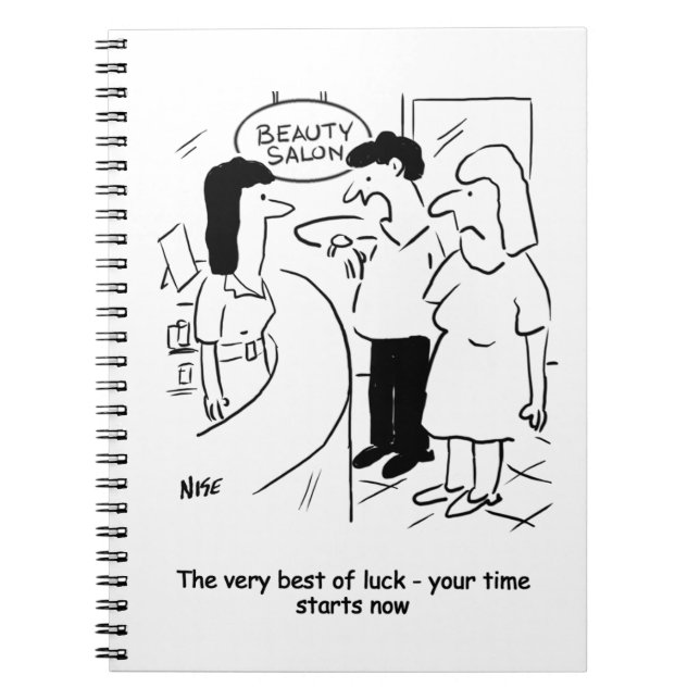 Din tid börjar.. nu! anteckningsbok (Framsidan)