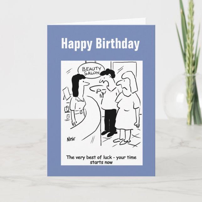 Din tid börjar.. nu! kort (Framsida)