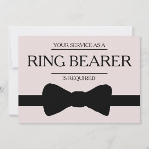 Din tjänst har begärts som bästa man Groomsman i Inbjudningar