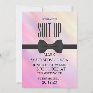 Din tjänst som Groomsman-inbjudan Inbjudningar