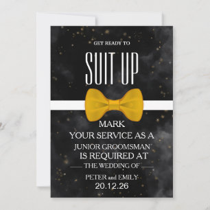 Din tjänst som Groomsman-inbjudan Inbjudningar