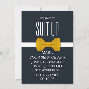 Din tjänst som Groomsman-inbjudan Inbjudningar