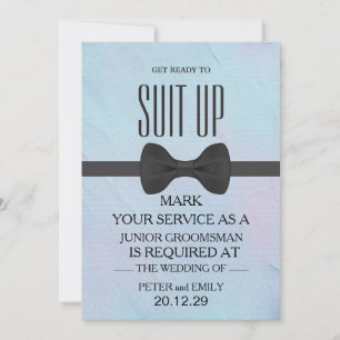 Din tjänst som Groomsman Inbjudningar