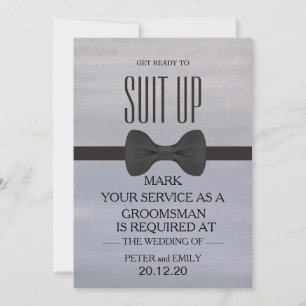 Din tjänst som Groomsman Inbjudningar