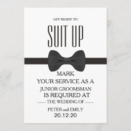 Din tjänst som Groomsman Inbjudningar