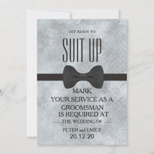 Din tjänst som Groomsman Inbjudningar