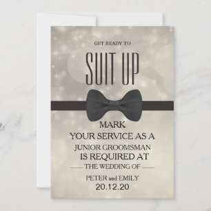 Din tjänst som Groomsman Inbjudningar