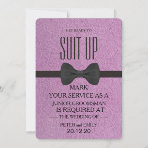 Din tjänst som Groomsman Inbjudningar