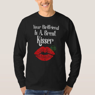 Din Tjej Är En Bra Kyssare Citat T Shirt