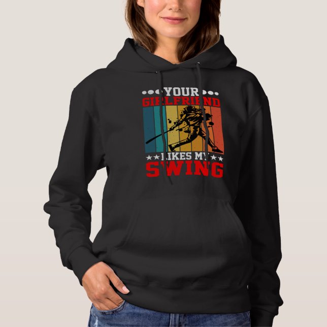 Din Tjej Gillar Min Sväng ---- T Shirt (Framsida)