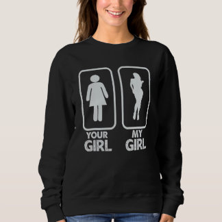 Din Tjej Min Tjej Sarksastisk T Shirt