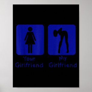 Din Tjej Normal - Min Tjej Y Rolig Pojke Poster