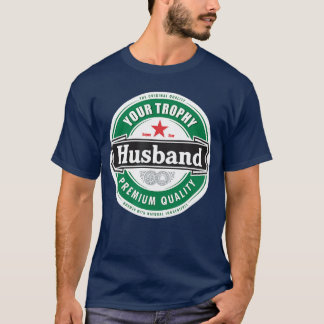 Din tråkiga make Roligt gift rolig present retro T Shirt