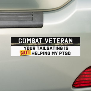Din träning hjälper inte min PTSD-arméveterinär. Bildekal