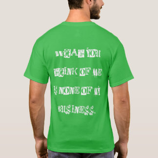 DIN UPPFATTNING OM MIG 1 T SHIRT