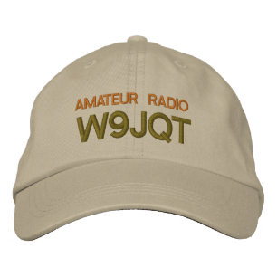 DIN UPPRINGSIGNAL PÅ EMBROIDERED HAT BRODERAD KEPS